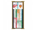 WhiteCoat Clipboard® Trifold - Tactical Brown Veterinary Medicine Edition